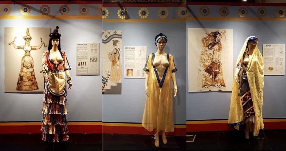 Minoan Style Replicas: Reconstruction of the Clothes of Women from the Minoan Era in Crete by Dr. Bernice Jones